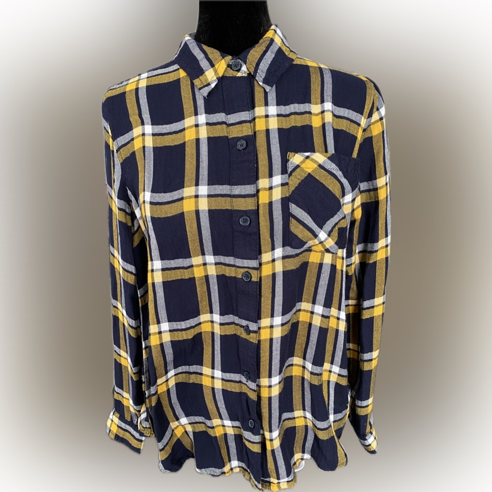 Lucky Brand Plaid Flannel Shirt - Size Small